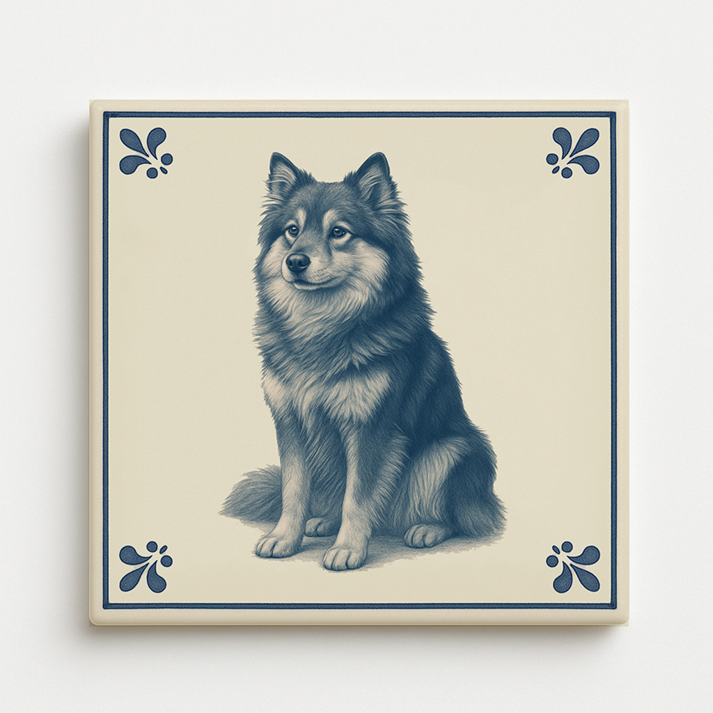 tegel_15x15_Suomenlapinkoira-tegeltje_voorkant