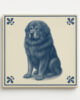 tegel_15x15_Tibetaanse mastiff-tegeltje_voorkant
