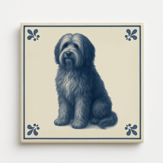 tegel_15x15_Tibetaanse terrier-tegeltje_voorkant