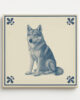 tegel_15x15_Tsjecho-Slowaakse wolfhond-tegeltje_voorkant