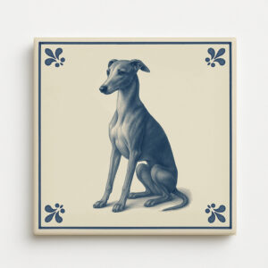 tegel_15x15_Whippet-tegeltje_voorkant