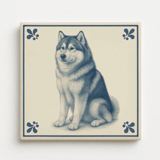 tegel_15x15_alaska-malamute-tegeltje_voorkant