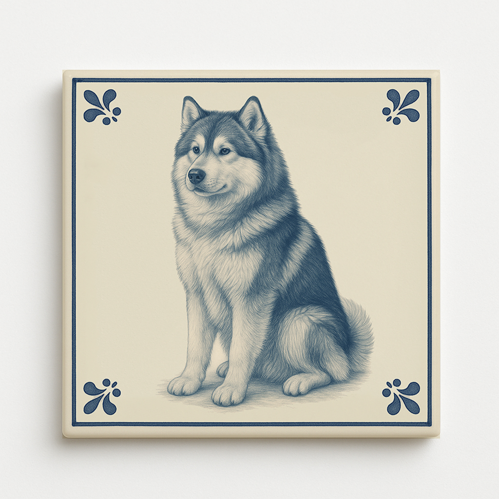 tegel_15x15_alaska-malamute-tegeltje_voorkant