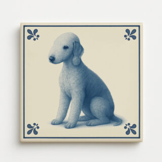 tegel_15x15_bedlingtonterrier-tegeltje_voorkant
