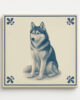 tegel_15x15_siberische_husky-tegeltje_voorkant